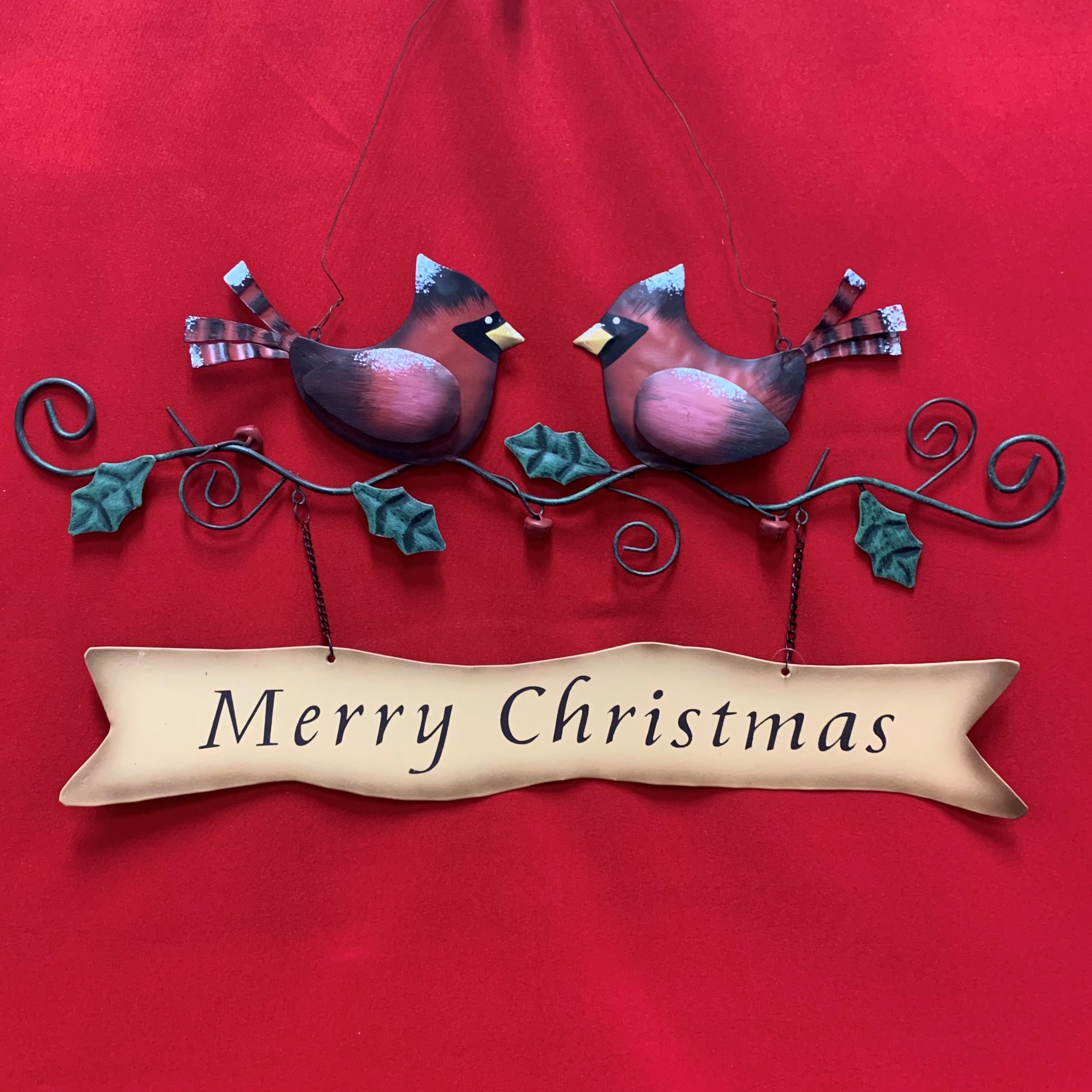 MERRY CHRISTMAS CARDINALS 